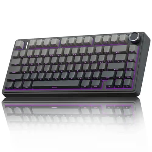 AULA F75 Pro Wireless Mechanical Keyboard - Black image