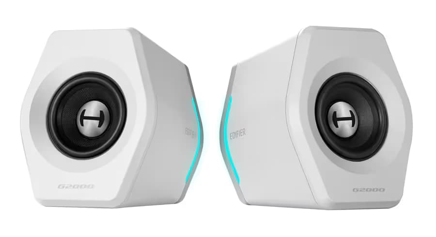 Edifier G2000 2.0 Gaming Speakers - White image