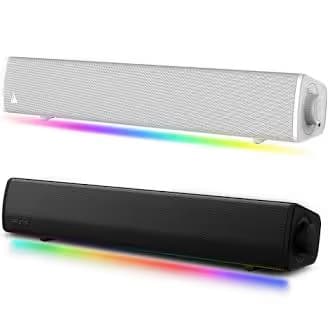 Creative Labs Sound Blaster GS3 Gaming RGB Soundbar - White image