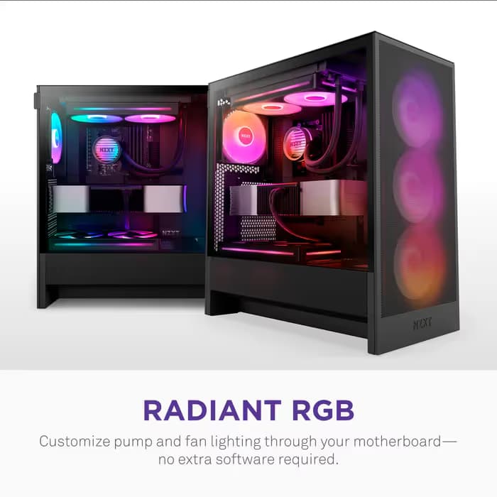 NZXT Kraken Core 360 RGB - AIO CPU Liquid Cooler Black image