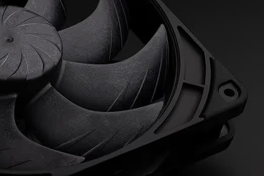 Noctua NF-A14x25 G2 140mm chromax.black PWM  image