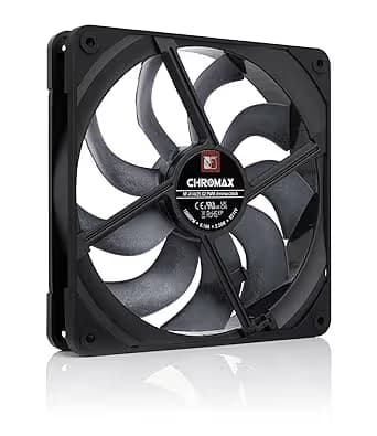 Noctua NF-A14x25 G2 140mm chromax.black PWM  image