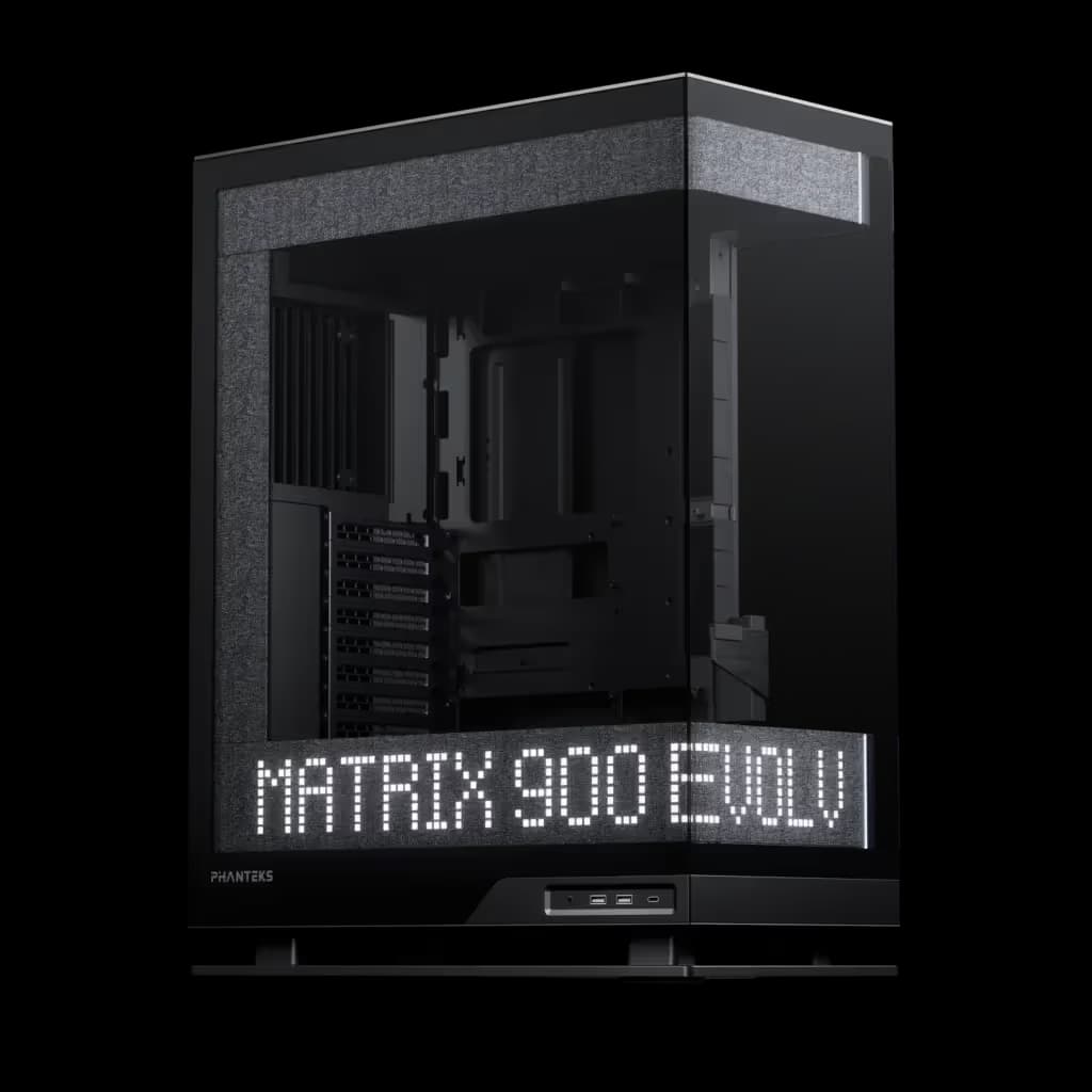 Phanteks EVOLV X2  Matrix ATX Mid Tower Black Tempered Glass Side Panel image