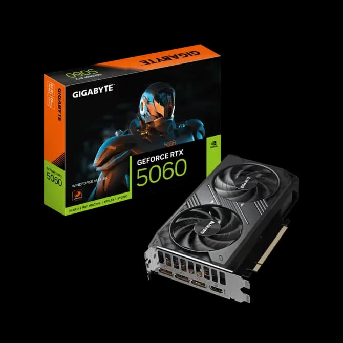 Gigabyte GeForce RTX 5060 WINDFORCE MAX 8G main image