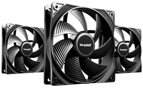 be quiet! Pure Wings 3 120mm PWM Triple Fan Pack - Black image