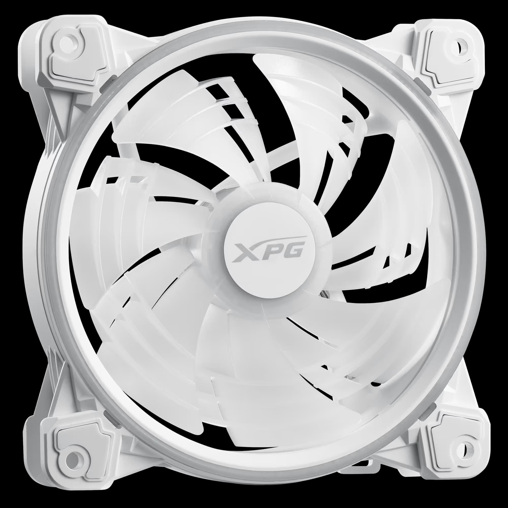 ADATA XPG Hurricane ARGB 120mm PWM Triple Fan Pack - White image