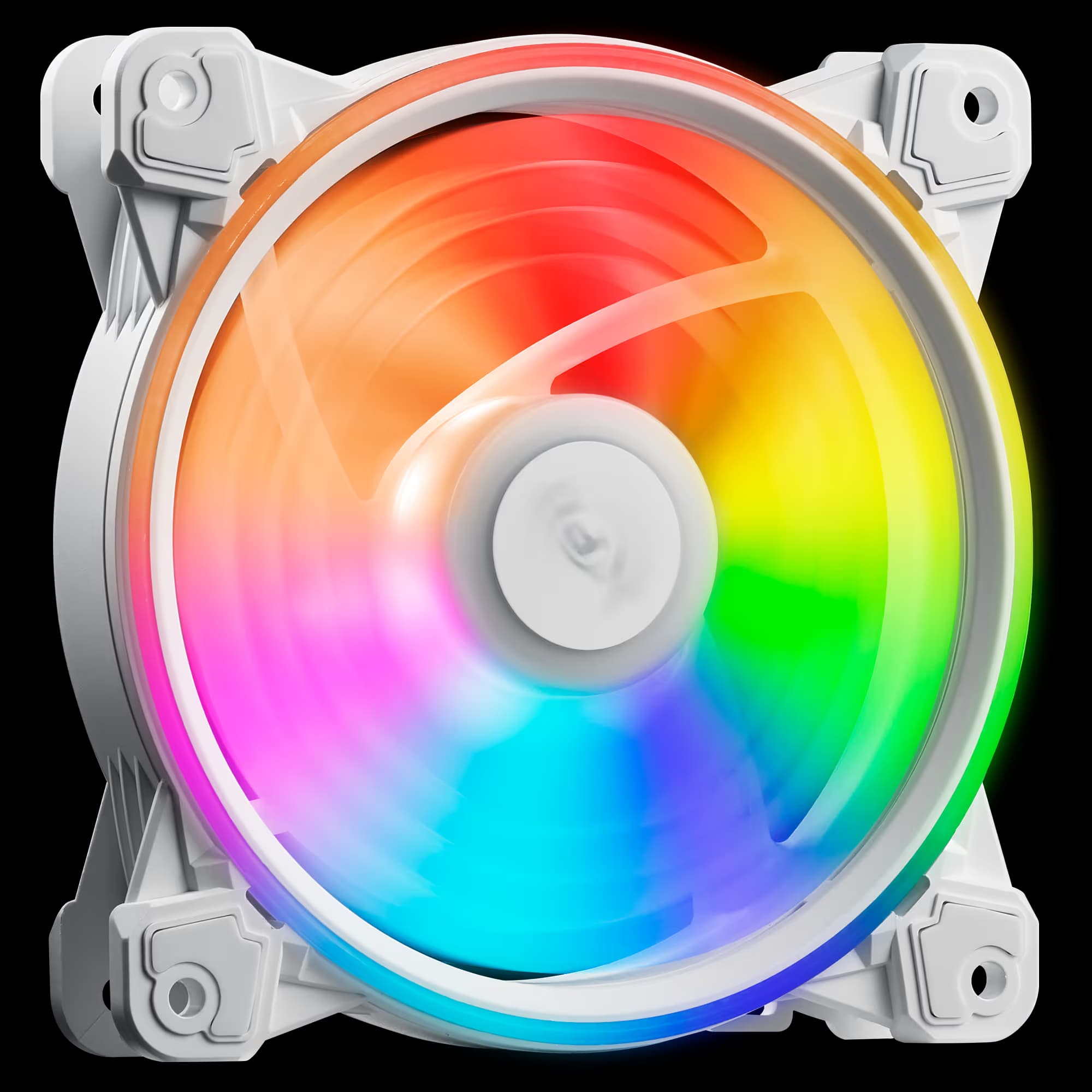 ADATA XPG Hurricane ARGB 120mm PWM Triple Fan Pack - White main image