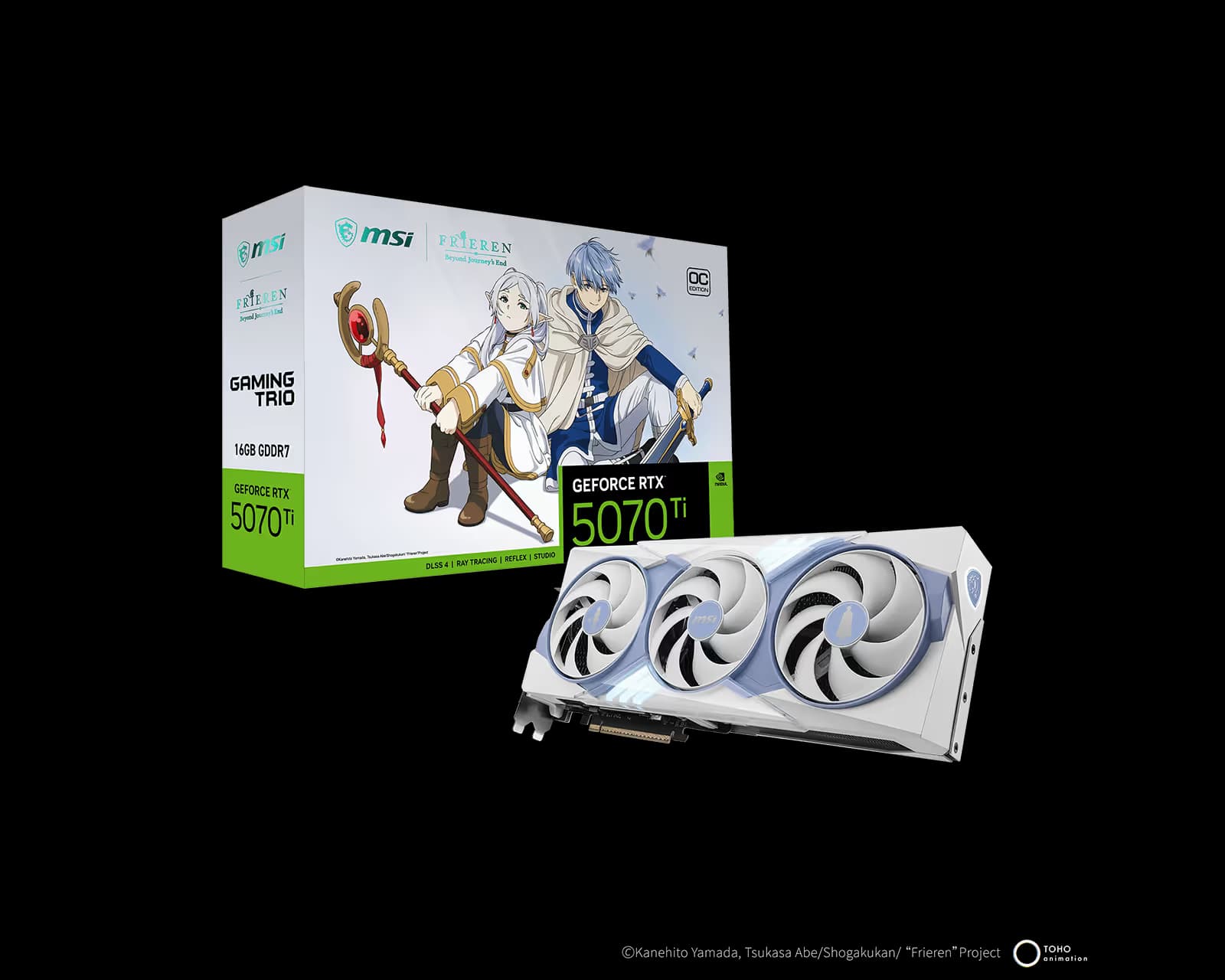MSI GeForce RTX 5070 Ti 16G FRIEREN EDITION OC image