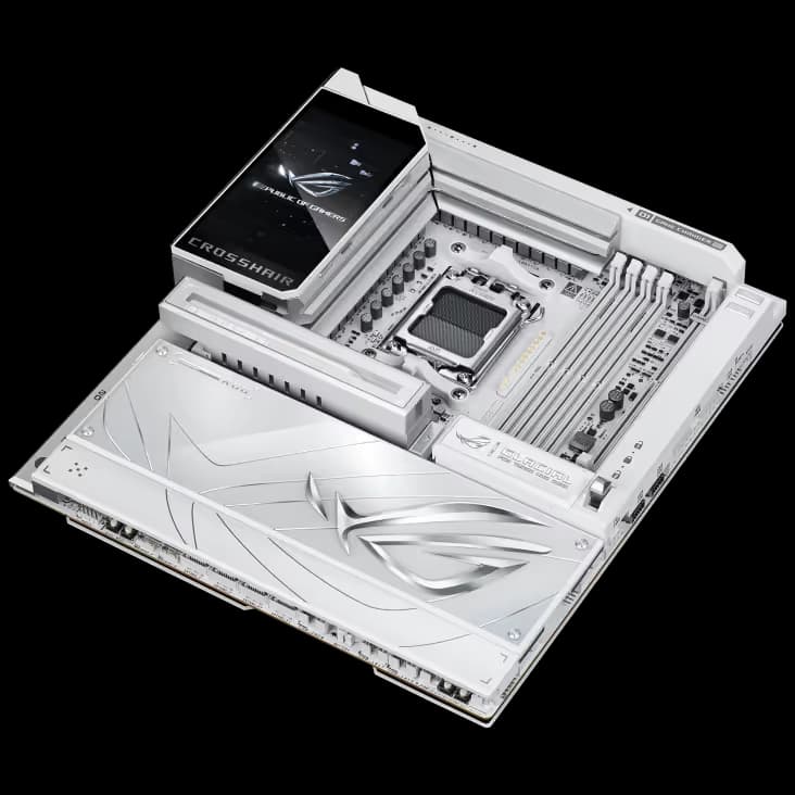 ASUS ROG CROSSHAIR X870E GLACIAL image