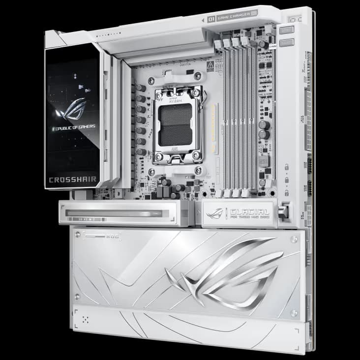 ASUS ROG CROSSHAIR X870E GLACIAL image