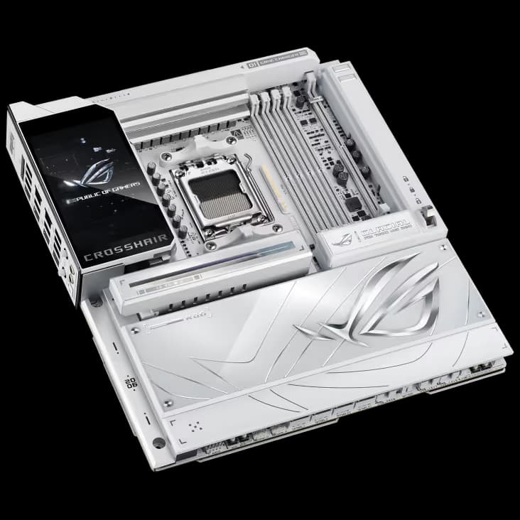 ASUS ROG CROSSHAIR X870E GLACIAL image
