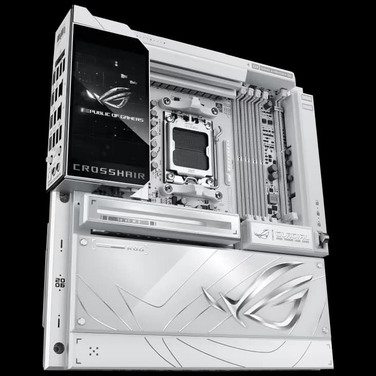 ASUS ROG CROSSHAIR X870E GLACIAL image