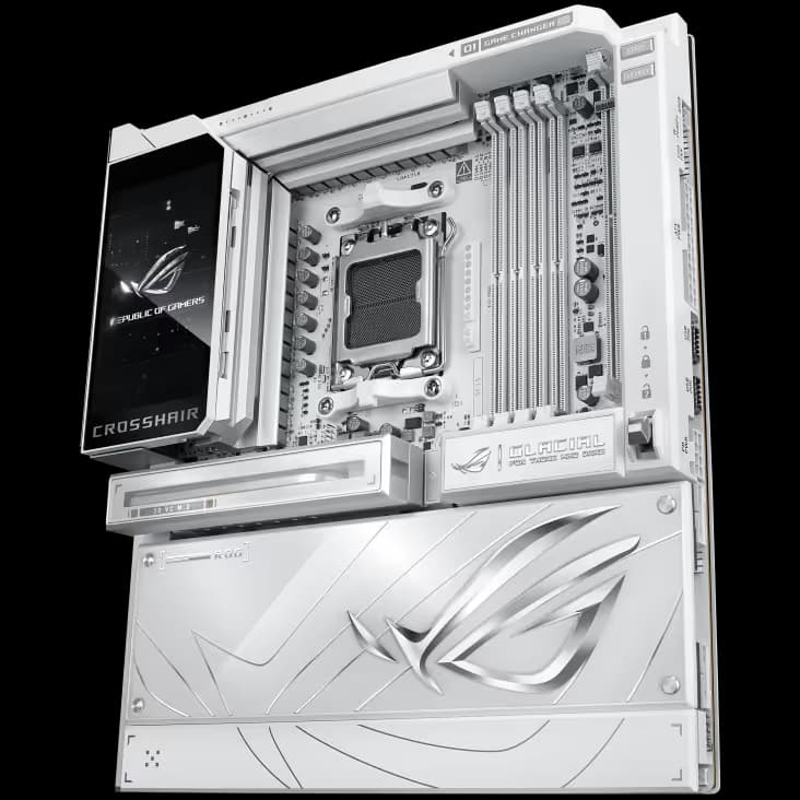 ASUS ROG CROSSHAIR X870E GLACIAL image