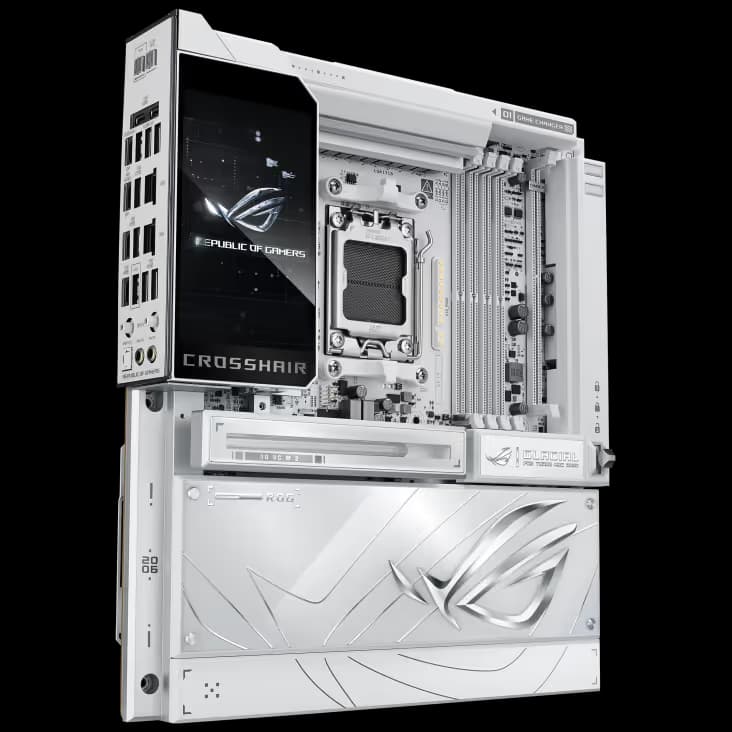 ASUS ROG CROSSHAIR X870E GLACIAL image