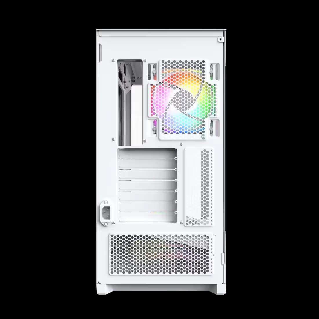Montech Sky 3 ATX Mid Tower with Tempered Glass Side Panel - White image