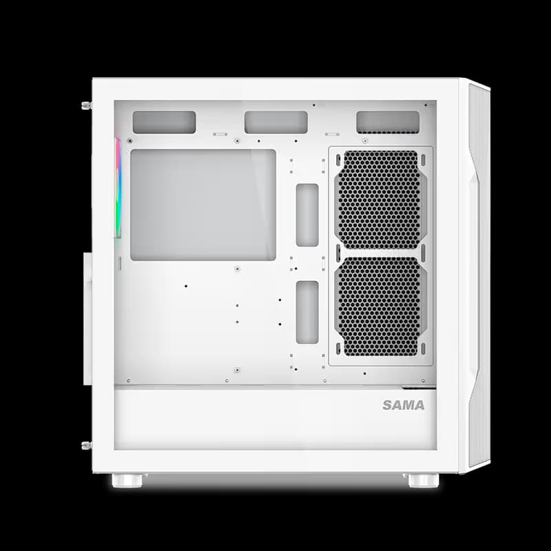 SAMA S40 Mid Tower ATX PC Case White image