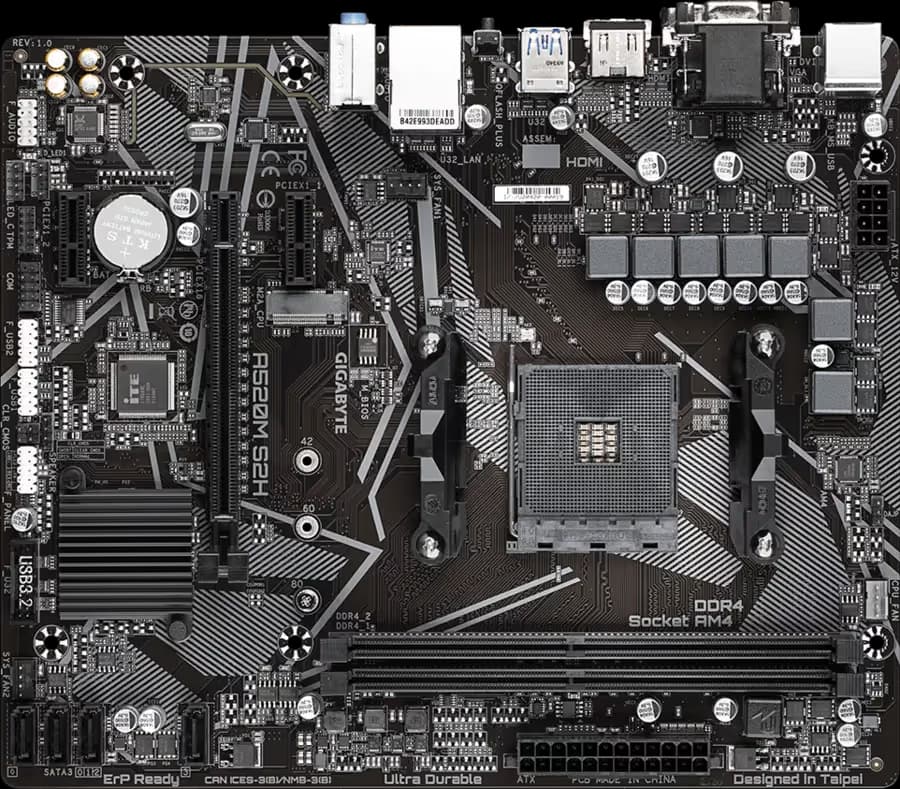 Gigabyte A520M S2H (Rev. 1.x) image