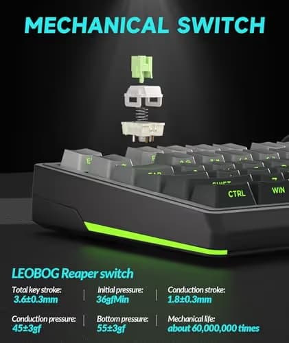 SOLAKAKA KI99 Pro 96% Wireless Mechanical Keyboard, RGB Gaming Keyboard, Hot-Swappable Pre-Lubed Switches, Gasket Structure Creamy Keyboards (Gradient-Black, Non-Silent Version) image