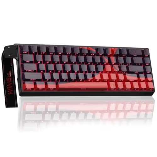 AULA WIN68 HE MAX - Hall Effect Gaming Keyboard with Magnetic Switch, Adjustable Actuation Fast Trigger Mode, 8KHz Polling Rate, RGB Backlit Wired Mechanical Gaming Keyboard 60 Percent Compact Design main image