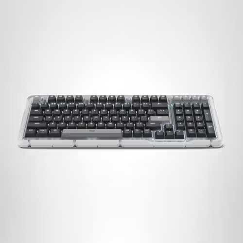 Logitech Alto Keys K98M Wireless Mechanical Keyboard, Customizable Keyboard with Vibration Absorbing Gasket, Backlit Keys, Bluetooth, USB-C Charging, for PC, Mac, Laptops - Graphite image