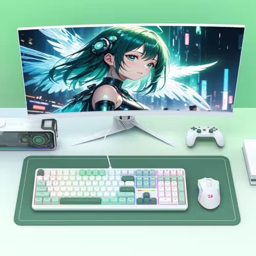 Redragon K745 HE Rapid Trigger Gaming Keyboard, 8K Wired Mechanical Keyboard w/Next-Gen UltraMag 100% POM Silky Magnetic Switch, Dual-Module Floating Patent Structure Design, 5-Layer Noise Dampening image
