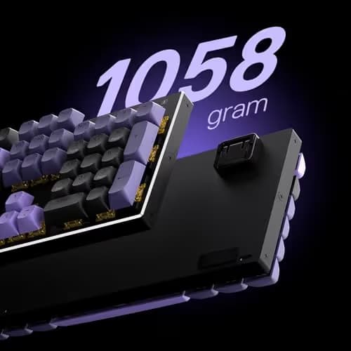 Redragon K556 HE Rapid Trigger Gaming Keyboard, 100% 104 Keys Wired Mechanical Keyboard w/Hyper-Fast Actuation, Dedicated Hall Effect Magnetic Switch, 2-Layer Noise Dampening, Original Aluminum Base image
