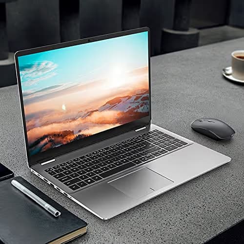 JOYACCESS Wireless Mouse for Laptop, J 2.4G Slim Portable Wireless Silent Mouse, 5 Adjustable DPI, Computer Mouse Wireless with USB Receiver for Desktop,PC,Notebook,MacBook,Chromebook (Black) image