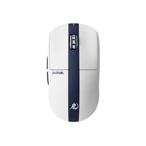 Pulsar Gaming Gears X2 Crazylight Wireless Gaming Mouse, Ultra Lightweight 1.38 oz (39g), Optical Switch, 32000 DPI, 750 IPS, XS-1 Sensor, 8k Compatible (Medium, Bruce Lee 85th Edition) main image
