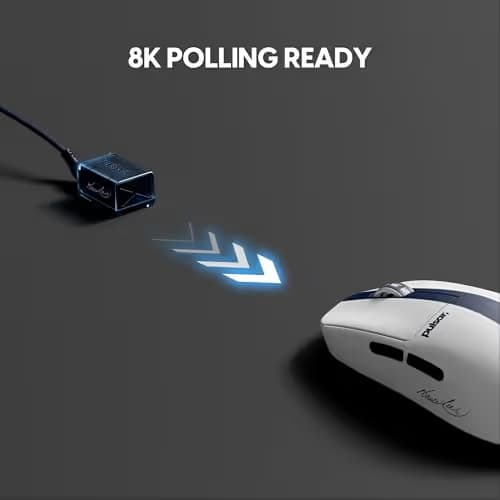 Pulsar Gaming Gears X2 Crazylight Wireless Gaming Mouse, Ultra Lightweight 1.38 oz (39g), Optical Switch, 32000 DPI, 750 IPS, XS-1 Sensor, 8k Compatible (Medium, Bruce Lee 85th Edition) image