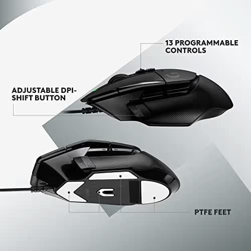Logitech G502 X Wired Gaming Mouse + G335 Wired Gaming Headset - Black image
