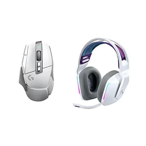 Logitech G502 X Lightspeed Wireless Gaming Mouse + G733 Lightspeed Wireless Gaming Headset - White main image