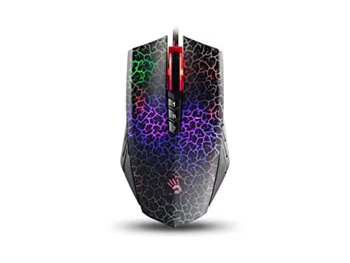 Bloody Optical Gaming Mouse with Light Strike (LK) Switch & Scroll - Fully Programmable and Advance Macros (A70 II) image