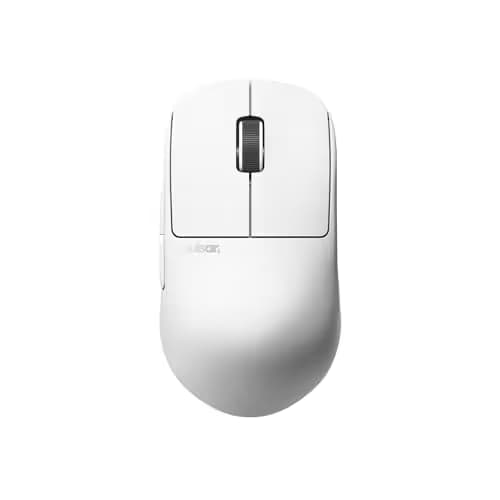 Pulsar Gaming Gears X2H Crazylight Wireless Gaming Mouse, Ultra Lightweight 1.51 oz (43g), Optical Switch, 32000 DPI, 750 IPS, XS-1 Sensor, 8k Compatible (Medium, Uyuni White) image