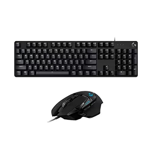 Logitech G413 SE Mechanical Gaming Keyboard and Logitech G502 HERO High Performance Gaming Mouse Bundle image