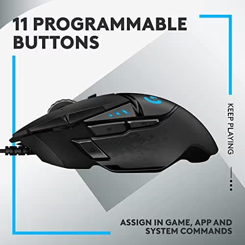 Logitech G413 SE Mechanical Gaming Keyboard and Logitech G502 HERO High Performance Gaming Mouse Bundle image
