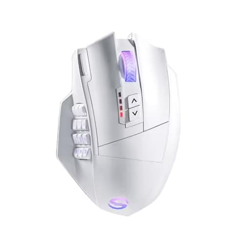 UtechSmart Venus Pro Wireless MMO Gaming Mouse, 16,000 DPI Optical Sensor, 2.4 GHz Transmission Technology, Ergonomic Design, 16M Chroma RGB Lighting, 16 Programmable Buttons, Up to 70H main image