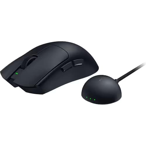 Razer Viper V4 Pro Wireless Esports Gaming Mouse – 49g Ultra Lightweight, Fast & Precise, 50K DPI Optical Sensor, 8K Polling, Gen-4 Optical Switches, Scroll Wheel, USB-C Charging, for PC & Mac – Black image