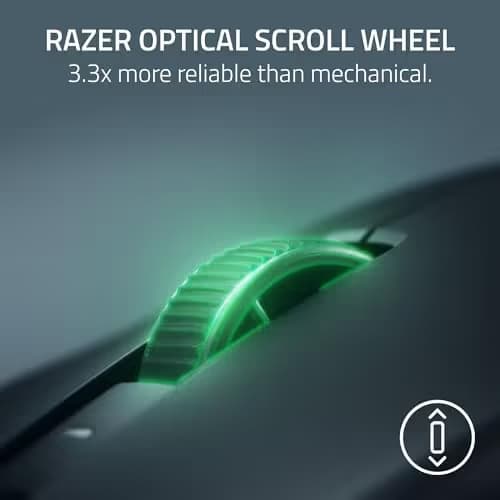 Razer Viper V4 Pro Wireless Esports Gaming Mouse – 49g Ultra Lightweight, Fast & Precise, 50K DPI Optical Sensor, 8K Polling, Gen-4 Optical Switches, Scroll Wheel, USB-C Charging, for PC & Mac – Black image
