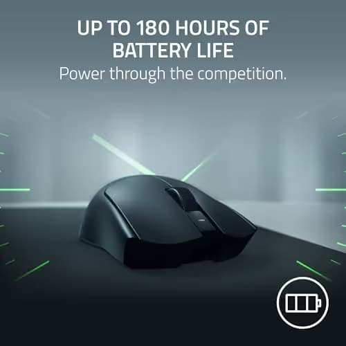 Razer Viper V4 Pro Wireless Esports Gaming Mouse – 49g Ultra Lightweight, Fast & Precise, 50K DPI Optical Sensor, 8K Polling, Gen-4 Optical Switches, Scroll Wheel, USB-C Charging, for PC & Mac – Black image