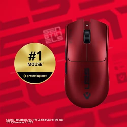 Razer Viper V3 Pro Wireless Esports Gaming Mouse: Symmetrical - 54g Lightweight - 8K Polling - 35K Optical Sensor - Gen3 Optical Switches - 8 Programmable Controls - 95 Hr Battery - Sentinels Edition image