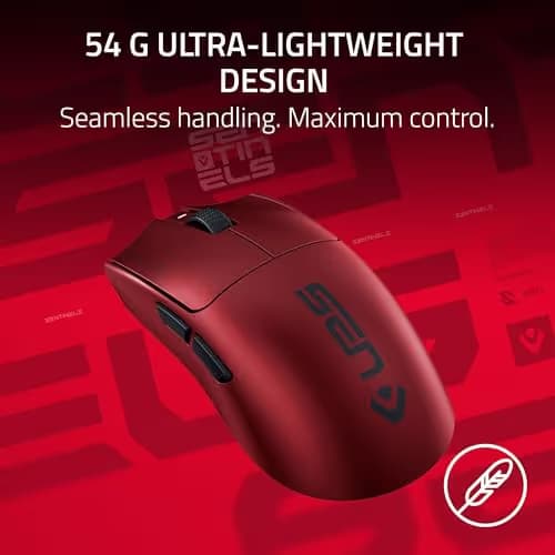 Razer Viper V3 Pro Wireless Esports Gaming Mouse: Symmetrical - 54g Lightweight - 8K Polling - 35K Optical Sensor - Gen3 Optical Switches - 8 Programmable Controls - 95 Hr Battery - Sentinels Edition image