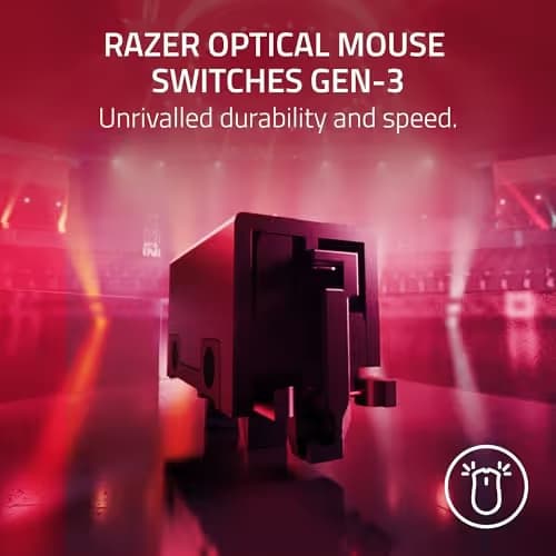 Razer Viper V3 Pro Wireless Esports Gaming Mouse: Symmetrical - 54g Lightweight - 8K Polling - 35K Optical Sensor - Gen3 Optical Switches - 8 Programmable Controls - 95 Hr Battery - Sentinels Edition image