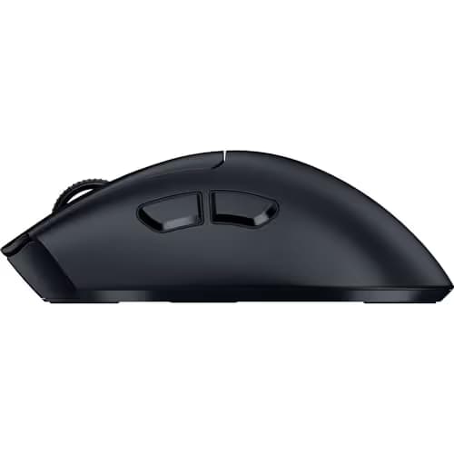 Razer DeathAdder V4 Pro Wireless Gaming Mouse: 56g Lightweight - HyperSpeed Wireless Gen-2 - Optical Scroll Wheel - Optical Switches Gen-4 - Focus Pro 45K Sensor Gen-2 - Up to 150 Hr Battery - Black image