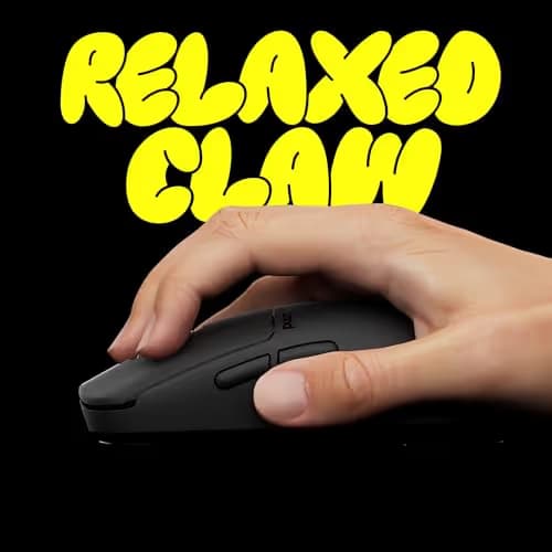 Pulsar Gaming Gears X2N Crazylight Wireless Gaming Mouse, Ultra Lightweight 1.38 oz (39g), Optical Switch, 32000 DPI, 750 IPS, XS-1 Sensor, 8k Compatible (Medium, Jet Black) image