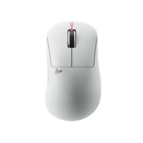 Pulsar Gaming Gears ZywOo The Chosen Mouse Wireless Gaming Mouse, Ultra Lightweight 2.08 oz (59g), Optical Switch, 32000 DPI, 750 IPS, XS-1 Sensor, 8k Compatible (Medium, White) image