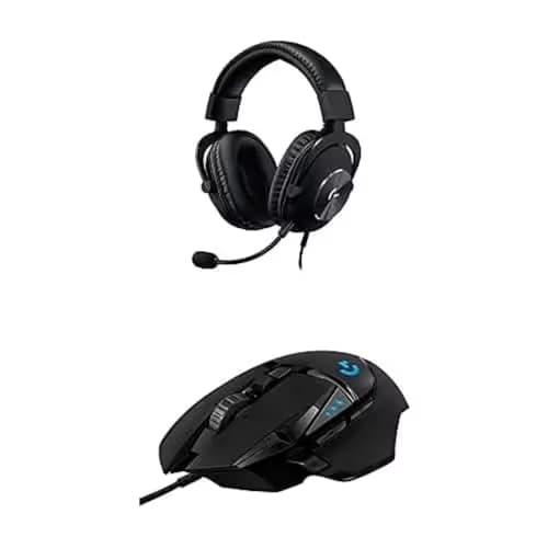 Logitech G502 HERO Wired Gaming Mouse + G Pro X Gaming Headset Bundle - Black main image