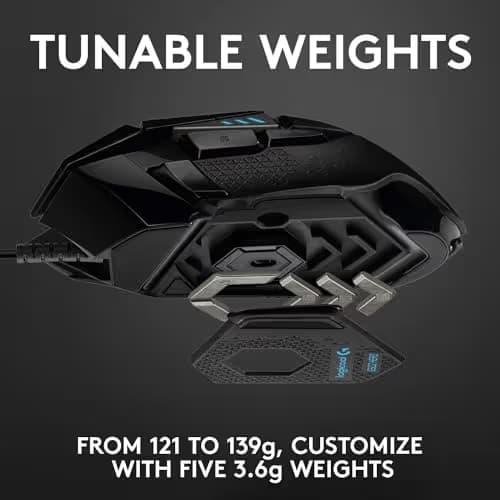 Logitech G502 HERO Wired Gaming Mouse + G Pro X Gaming Headset Bundle - Black image