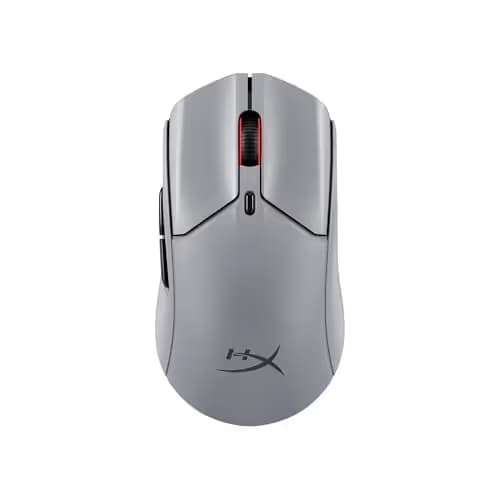 HyperX Pulsefire Haste 2 Pro 4K Wireless Gaming Mouse for PC, 4k Polling, Rechargeable 90 Hour Battery, Lightweight 61g, 26K Sensor, 2.4GHz, Bluetooth, Slate Grey image