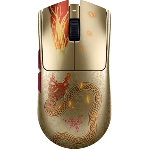 Razer Viper V3 Pro Wireless Esports Gaming Mouse: Symmetrical - 54g - 8K Polling - 35K DPI Optical Sensor - Gen3 Optical Switches - 8 Programmable Controls - 95 Hr Battery - Counter-Strike 2 Edition image