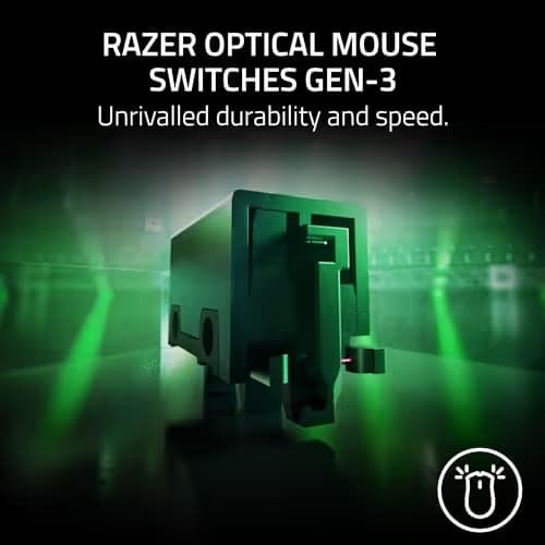 Razer Viper V3 Pro Wireless Esports Gaming Mouse: Symmetrical - 54g - 8K Polling - 35K DPI Optical Sensor - Gen3 Optical Switches - 8 Programmable Controls - 95 Hr Battery - Counter-Strike 2 Edition image